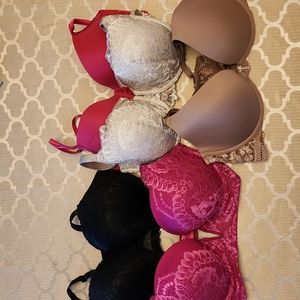 Size 36d bundle of 5 bras